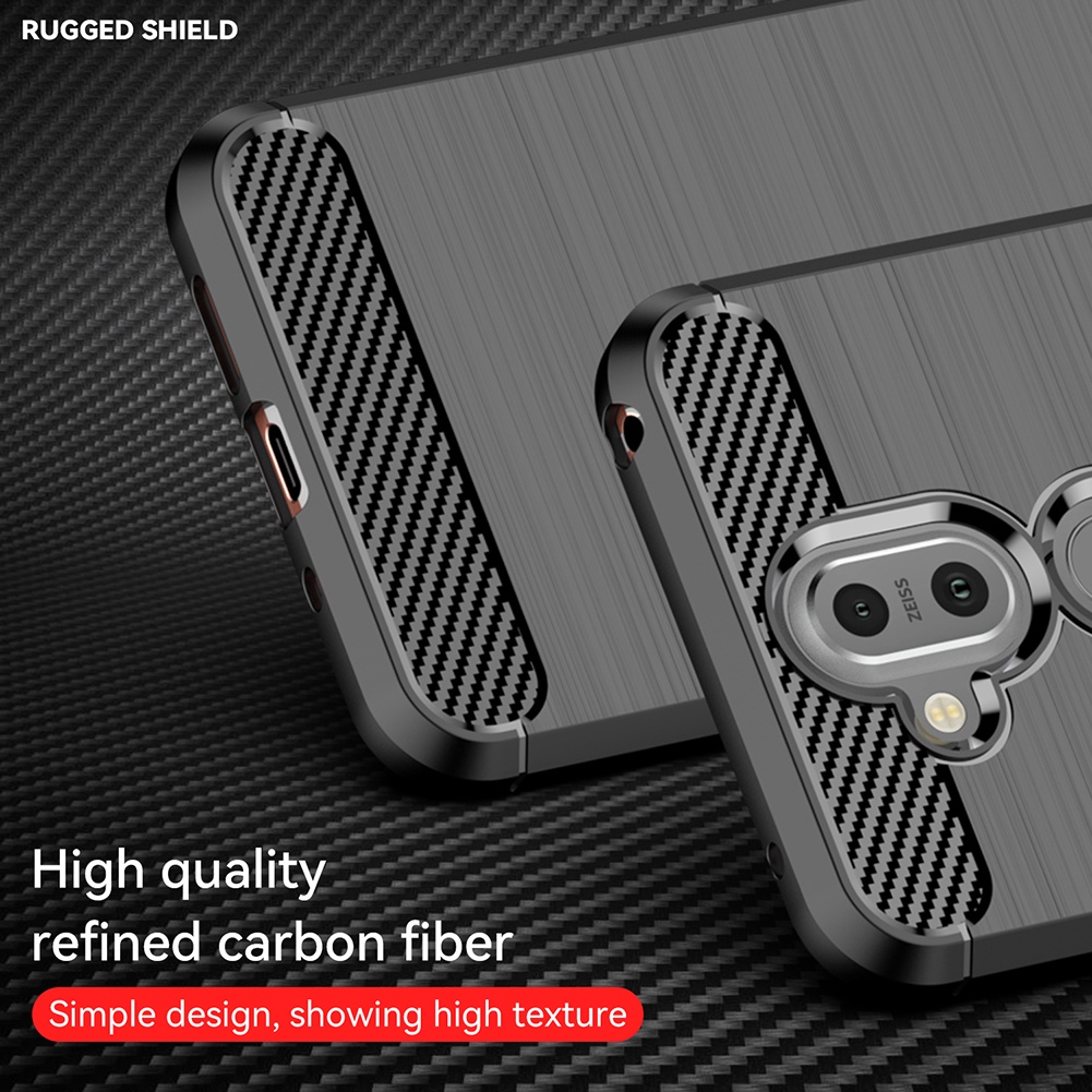 Ốp Lưng Silicon Chống Sốc Dùng Cho Nokia 8.1