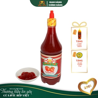 Tương cà chai 700g - tương việt hoa sen