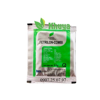 Phân bón vi lượng Fetrilon Combi gói 2,5gr Behn Meyer Đức