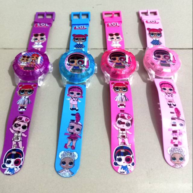 Đồng Hồ Đeo Tay Đèn Led Laser Có Nhạc Plus Cho Bé