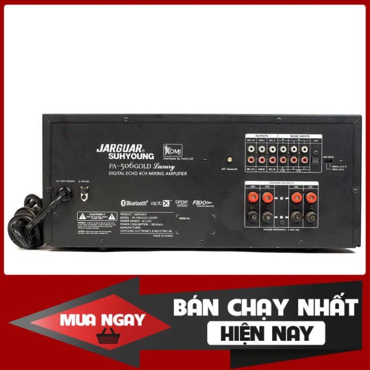 Hàng Chính Hãng - Amply Jarguar Suhyoung PA-506 Gold Luxury