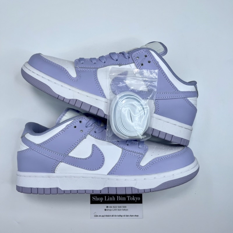 Giày thể thao SB tím full box + pk