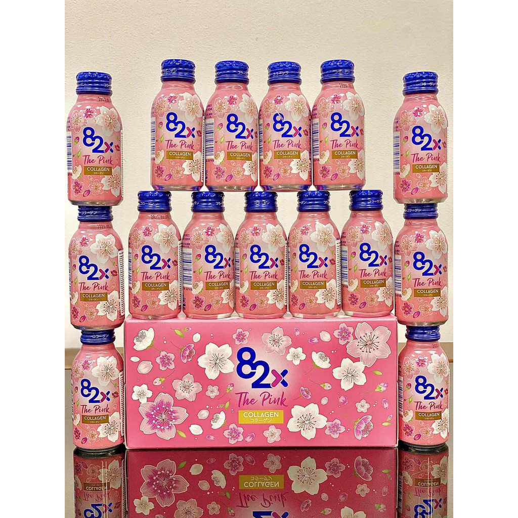 [Mã 77FMCGSALE giảm 8% đơn 500K] Nước uống Collagen 82X The Pink hộp 10 chai | BigBuy360 - bigbuy360.vn