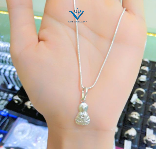 Dây chuyền Phật Quan Âm 4 BẠC TA
