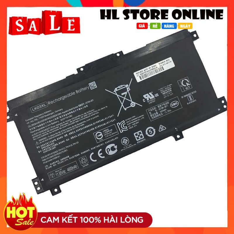 🔔 Pin laptop HP Envy X360 15-BP000 ( mã pin LK03XL ) Zin