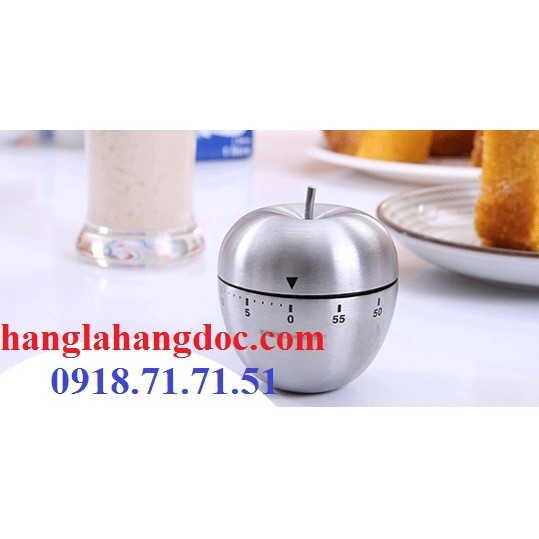 Đồng hồ cơ học lên dây cót hẹn giờ nấu ăn hình táo