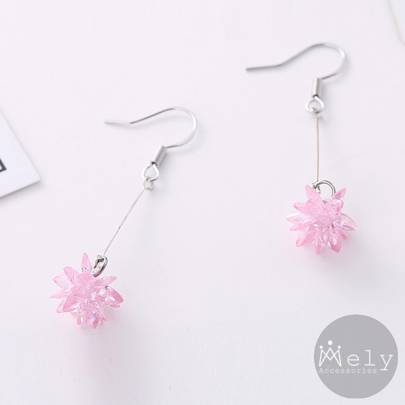 BÔNG TAI PHA LÊ NHIỀU MÀU - MELY 1096