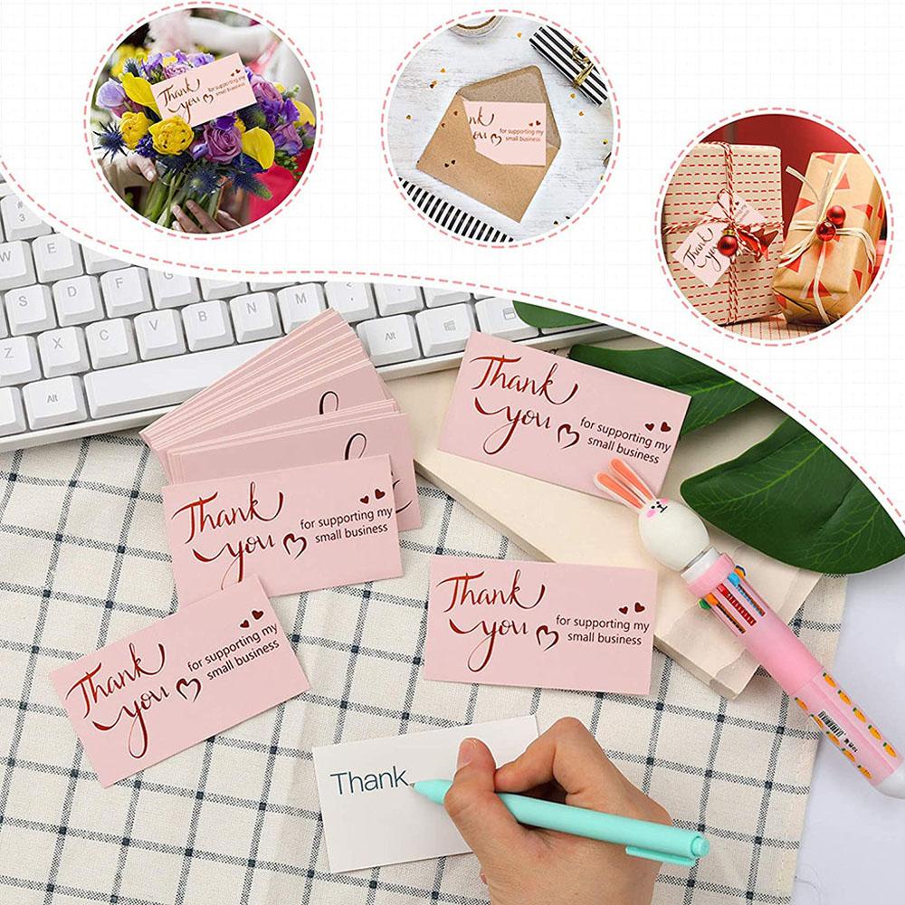 LAKAMIER Nhãn Dán Thank You Dùng Trang Trí Thiệp Chúc Mừng Sinh Nhật