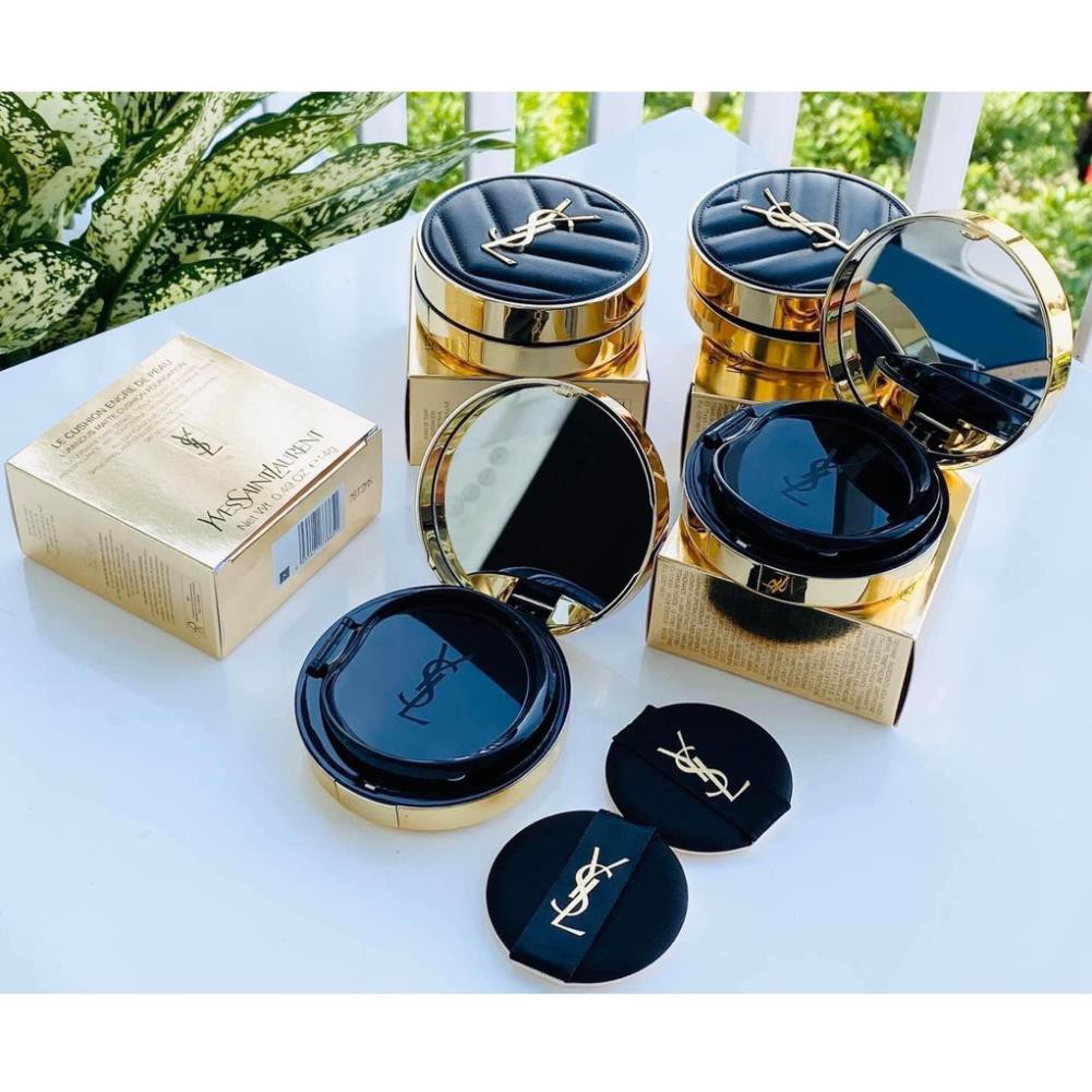 [Ysl Chính Hãng] Phấn nước Cushion YSL Fusion Ink + All Hours Cushion Foundation - Tone 10 + Tone 20