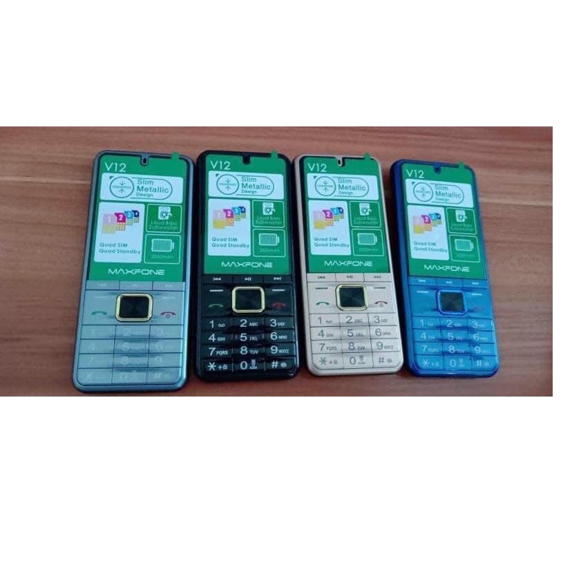 [CỰC CHẤT] Điện Thoại  VV12  4 SIM pin 2000 mah - tự ghi âm cuộc gọi   loa to, chữ to, (HÀNG CHÍNH HÃNG) | BigBuy360 - bigbuy360.vn