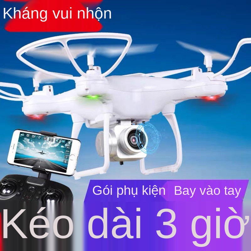 mới Máy bay không người lái có độ bền cực lâu đầy màu sắc điều khiển từ xa 4K HD trên trực thăng bốn trục chuyên