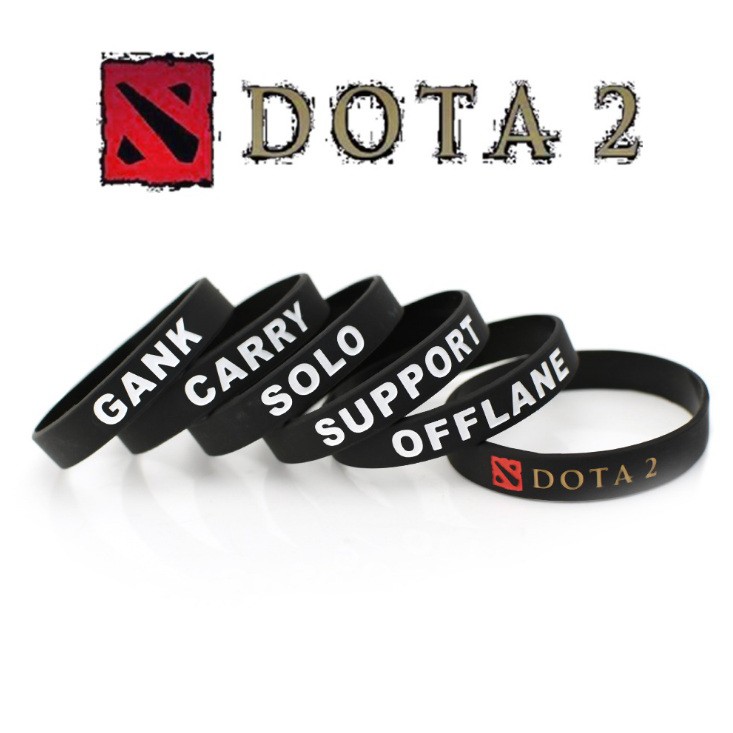 Vòng tay cao su - Silicon co dãn game DOTA