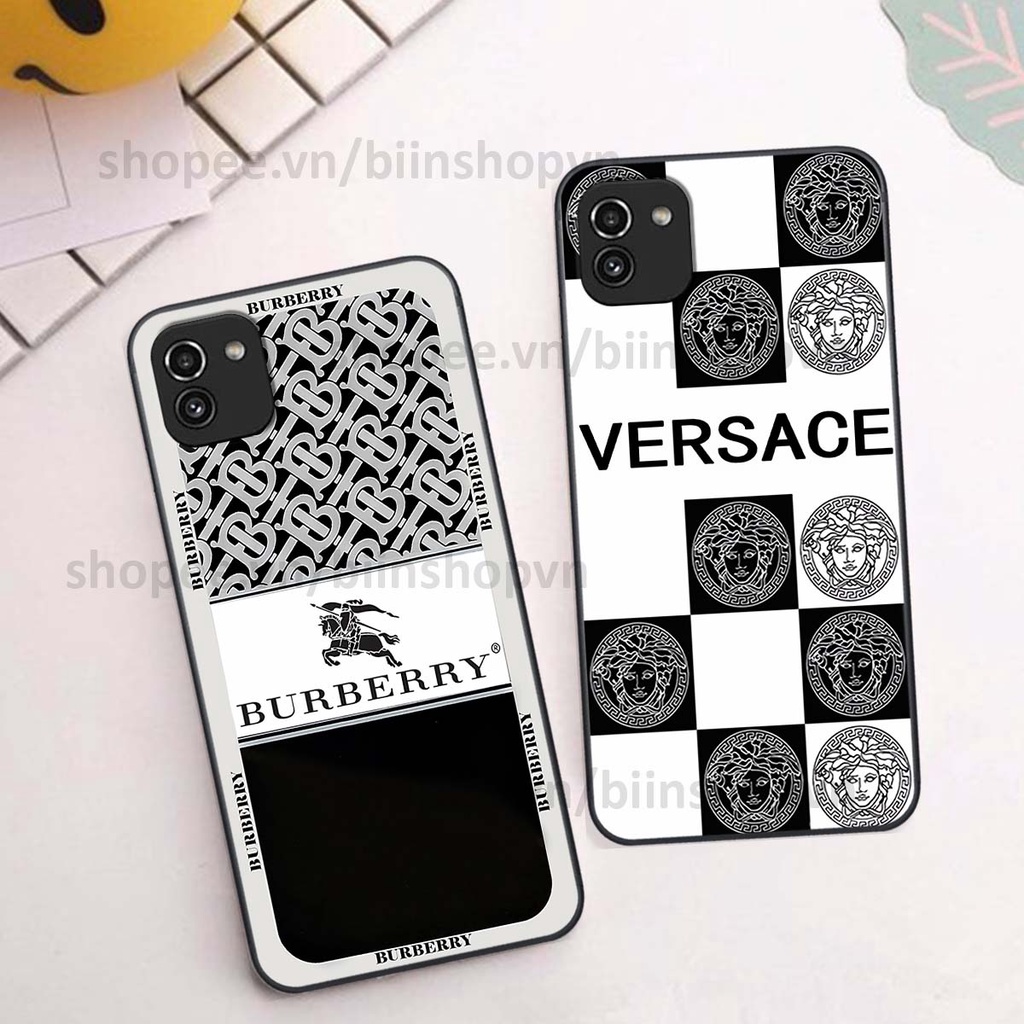 Ốp Samsung A03 in hình các thương hiệu nổi tiếng siêu đẹp, thời trang cá tính