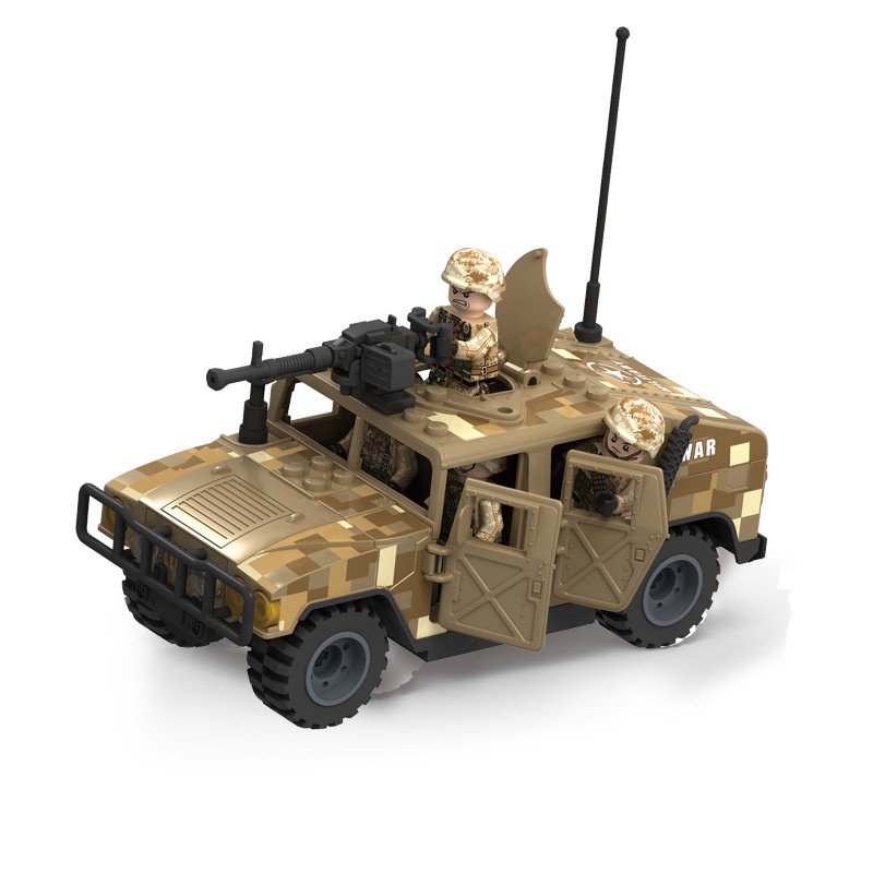Bộ Đồ Chơi Lắp Ráp Lego Xe Tăng Quân Đội Dành Cho Trẻ Em