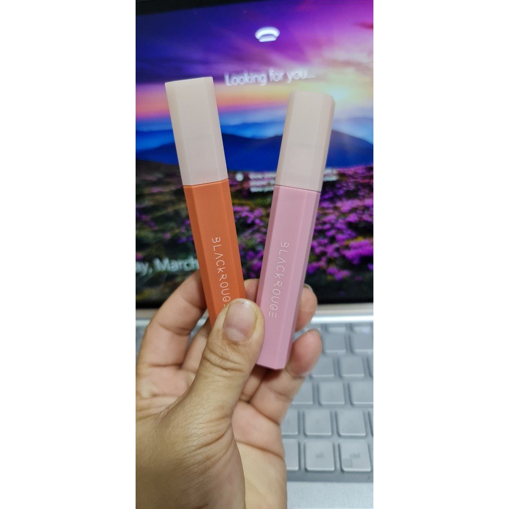 Son Kem Lì Mịn Mượt Nhẹ Môi Black Rouge Half & Half Water Velvet 2021 | BigBuy360 - bigbuy360.vn