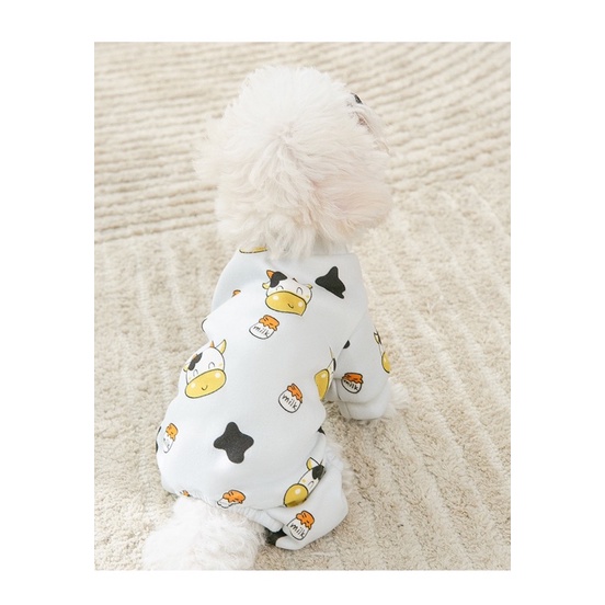 Bộ body bốn chân lót bông cao cấp cực ấm cho thú cưng 🐶🐱