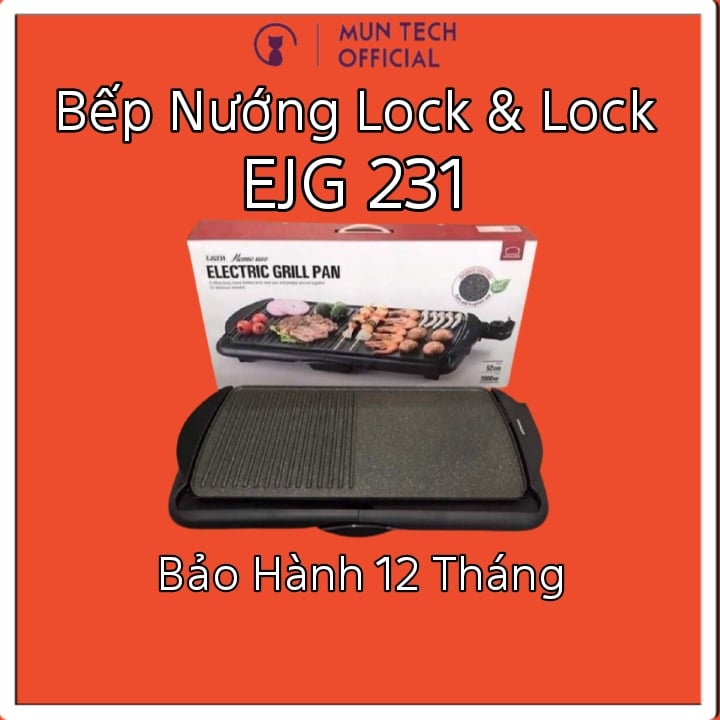 Bếp Nướng Điện Lock&Lock Electric Grill (2000W) EJG231