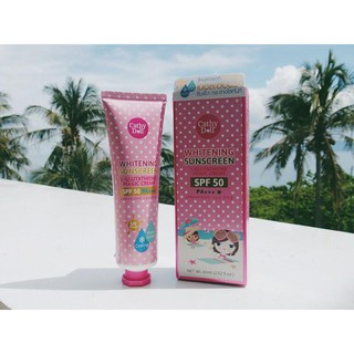 Kem Chống Nắng Trắng Da Dạng Hơi Sương Cathy Doll Whitening Sunscreen L-Glutathione Magic Cream SPF50 PA+++