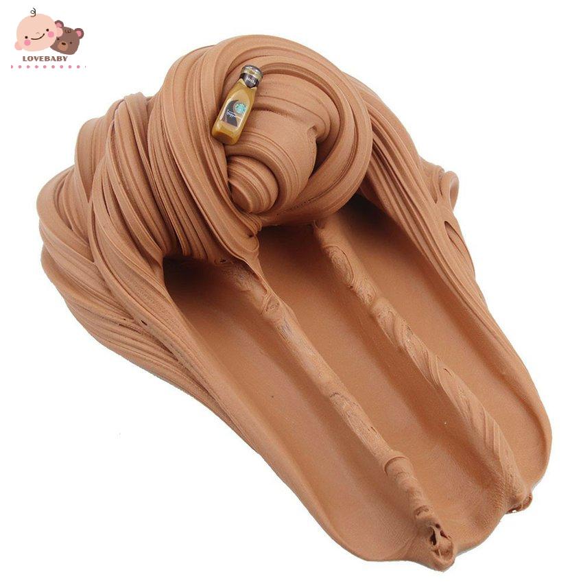 [sẵn sàng chuyển hàng] 70ml Bánh trái cây Slime Fluffy Floam Kids Modeling Clay Toys Đồ chơi bằng đất sét Polymer an toàn Cotton Biscuit Slime AntiS Stress Quà tặng cho bé gái / bé trai