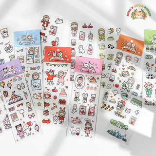 STICKER 2 TẤM HAPPY TIME | MST249