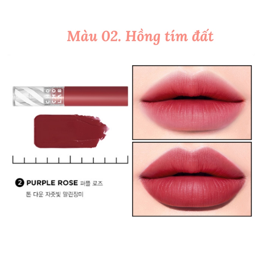 Son Kem Lì Màu Lôi Trôi Chất Son Mịn Mềm Lên Màu Chuẩn Chochoslab Switch All Velvet Lip Tint - KOBE YOUNG