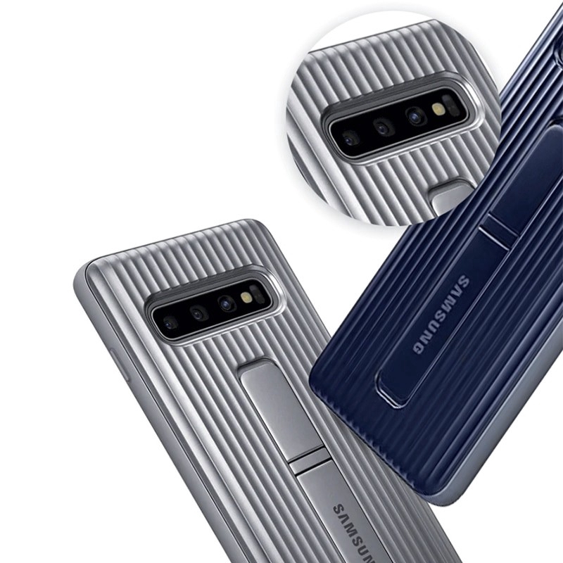 Ốp điện thoại có chân đế đứng cho Samsung Galaxy S10 Plus S10 S9 Note 9