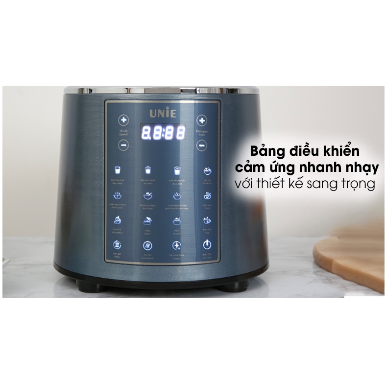 Máy xay nấu sữa hạt Unie V6 dung tích 1.75L