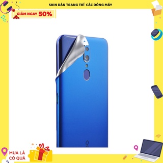 Miếng dán skin oppo f11 / oppo reno 2 / oppo reno 2f - đủ màu