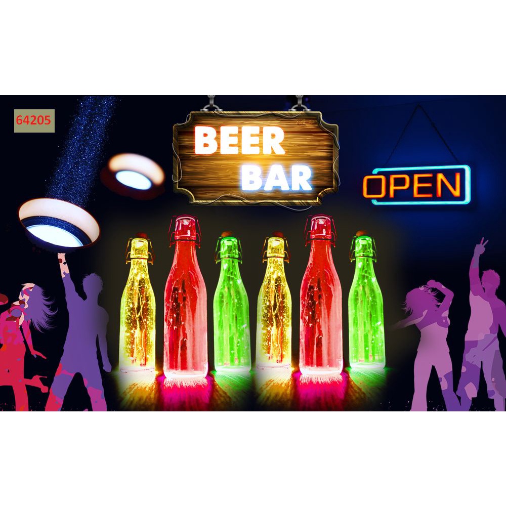 Tranh dán tường trang trí Nâng Cốc cùng chill hàng quán