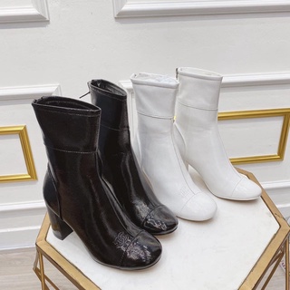Bốt da bóng Cha Nel cao cấp loại 1 Hemin Shoes