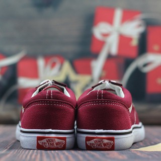 Giày Vss Old Skool Đỏ Đô Nam