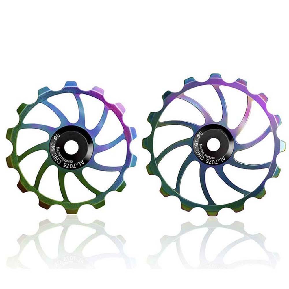 Danilo Ròng Rọc Truyền Động Bánh Xe Đạp Leo Núi 14T 16T Bằng Kim Loại