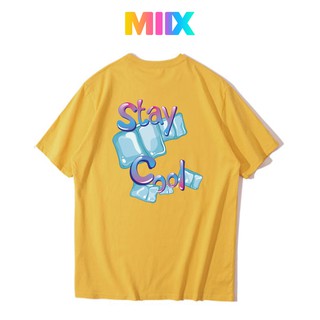 Áo thun tay lỡ form rộng unisex Miix basic tee MT018