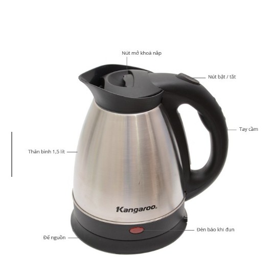 Ấm siêu tốc KANGAROO KG337
