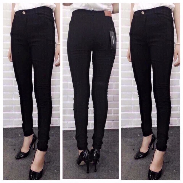 Quần legging cúc cạp cao kaki