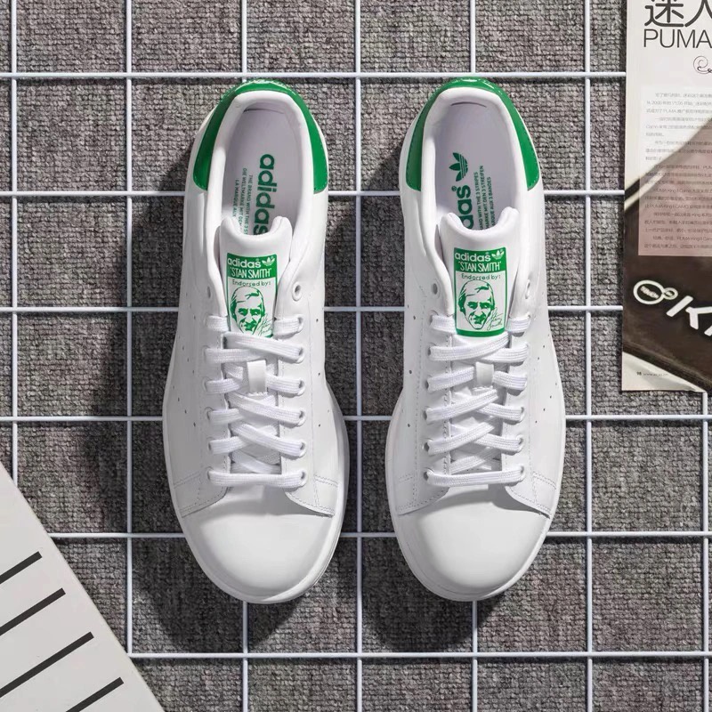 Giày Thể Thao Màu Trắng Stan Smith Trẻ Trung Năng Động Dành Cho Nữ