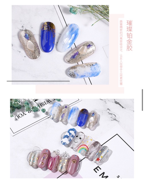 Gel nhũ ( bảng màu ở hình cuối ) | BigBuy360 - bigbuy360.vn