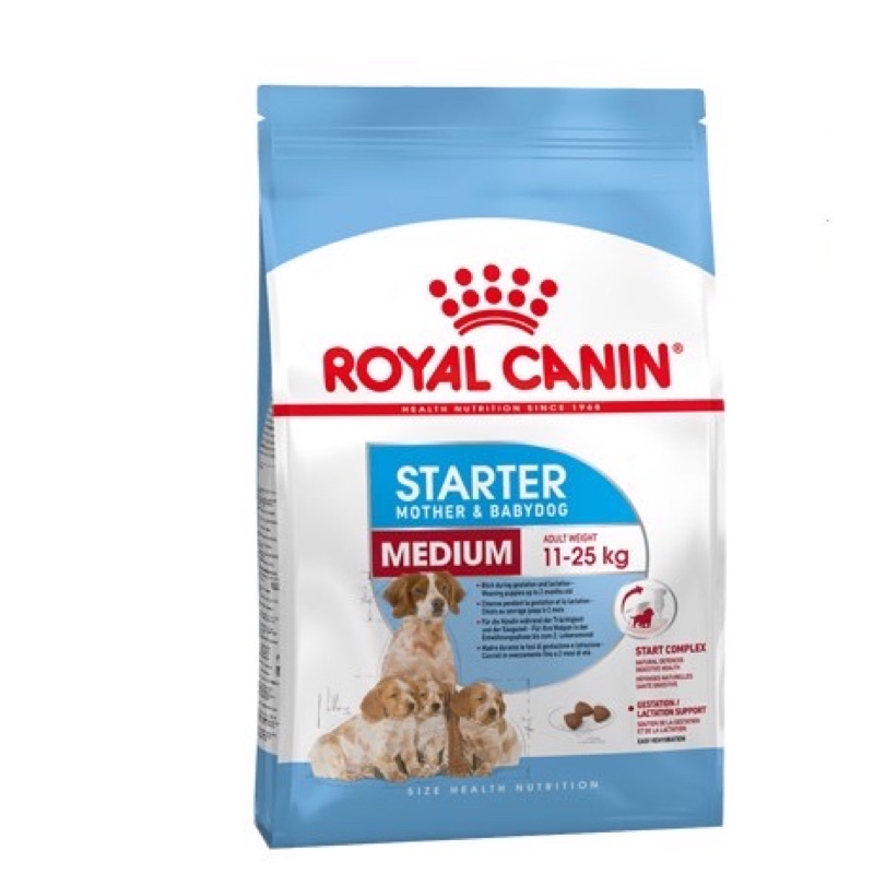 Thức ăn cho chó mẹ và chó con ROYAL CANIN MEDIUM STARTER MOTHER &amp; BABYDOG 1kg