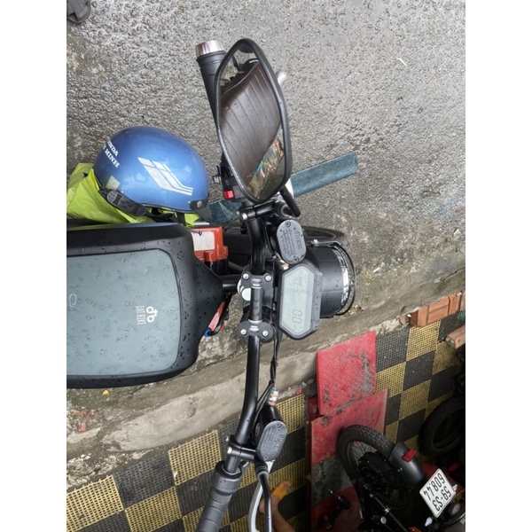 Gù nâng cao và thẳng cho ghidon xe Datbike