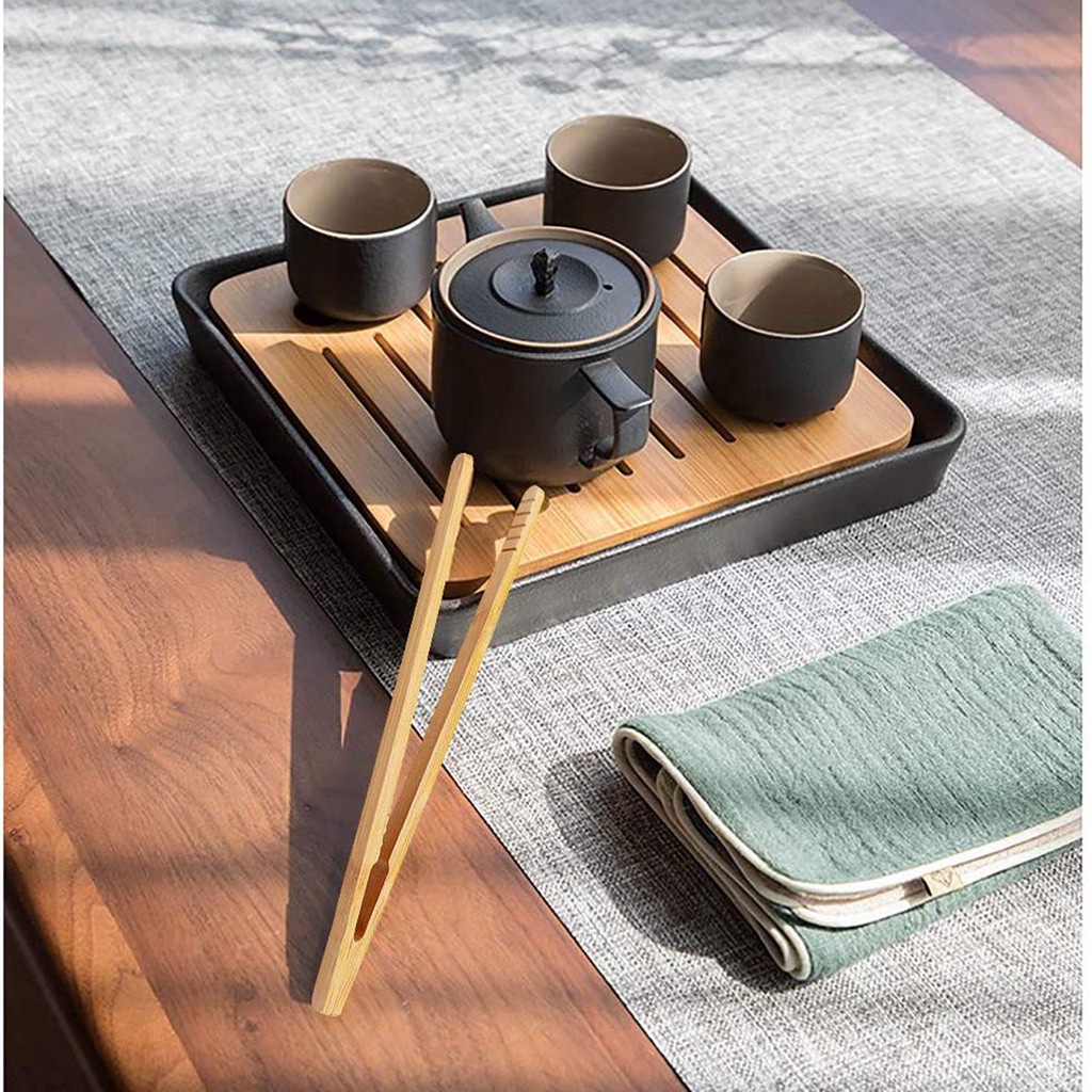 Kẹp Gắp Thức Ăn Bằng Tre Có Thể Tái Sử Dụng