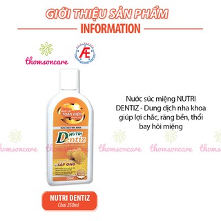 Nước súc miệng Nutri Dentiz