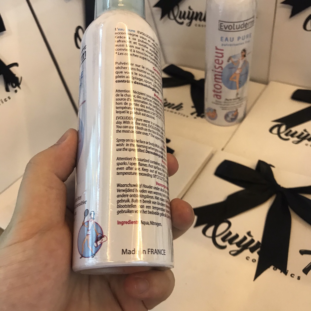 Xịt dưỡng ẩm 💥Freeship💥 Xịt khoáng chăm sóc da mặt Evoluderm SP39 | BigBuy360 - bigbuy360.vn