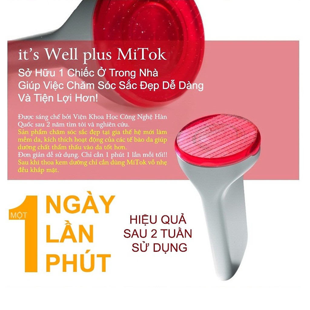 Dụng Cụ Massage Thẩm Thấu Mỹ Phẩm Trên Da MiTok It's Well PlusMT001