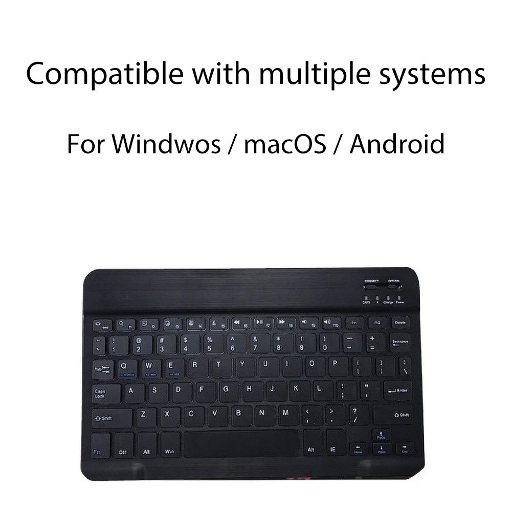 Bàn Phím Bluetooth Không Dây 78 Phím Siêu Mỏng Cho Ipad / Điện Thoại / Tablet