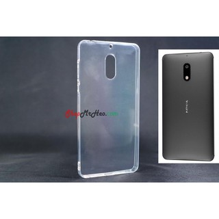 Ốp lưng silicon dẻo trong suốt cho Nokia 6