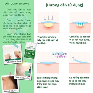 Miếng Dán Hỗ Trợ Giảm Mụn Clear Spot Patch 36 Miếng