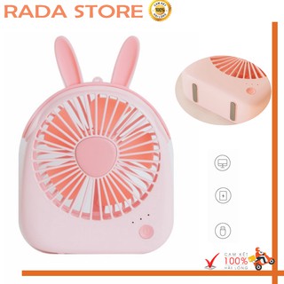 [Chất lượng] Quạt Mini Tích điện YOOBAO Y-F14 dễ thương cho bé cầm tay - Có cổng USb - Chất lượng - Chính hãng