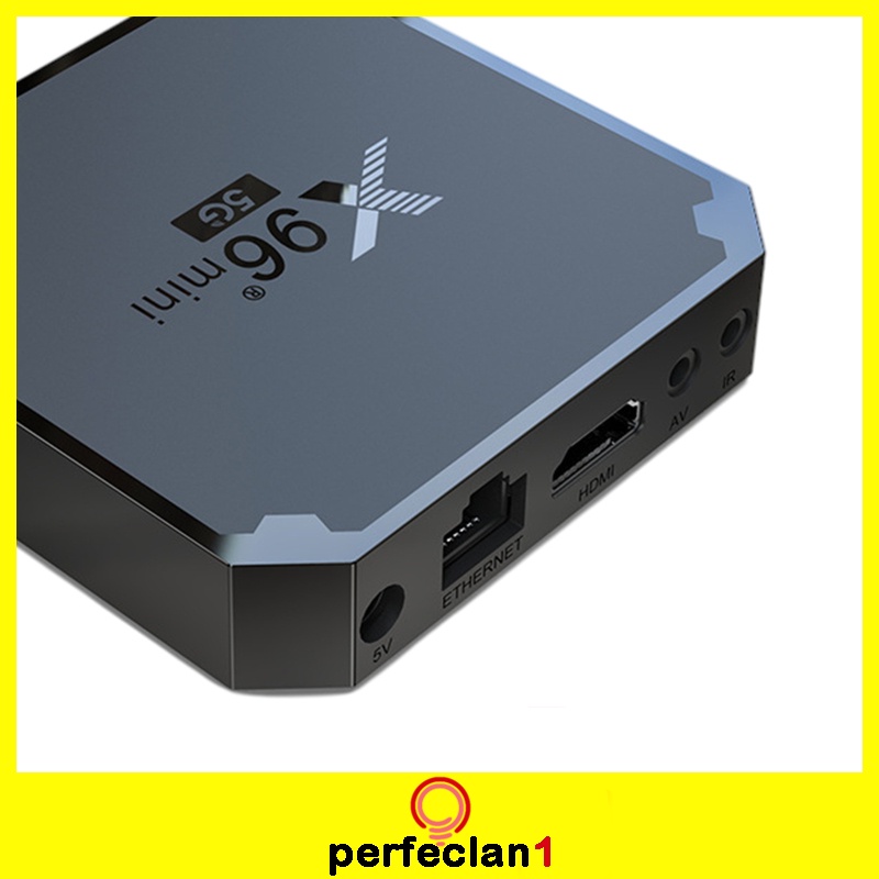 [PERFECLAN1]X96 Mini 5G Android 9.0 Box Quad Core 4K Ultra Top Box UK Plug