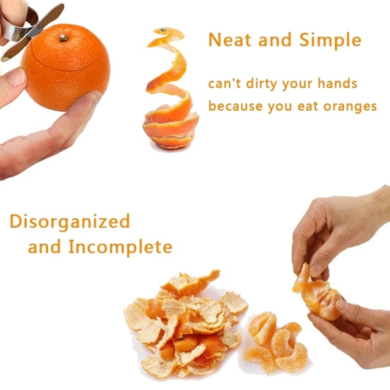 1 Dụng cụ cắt cam chanh đa năng bằng thép không gỉ