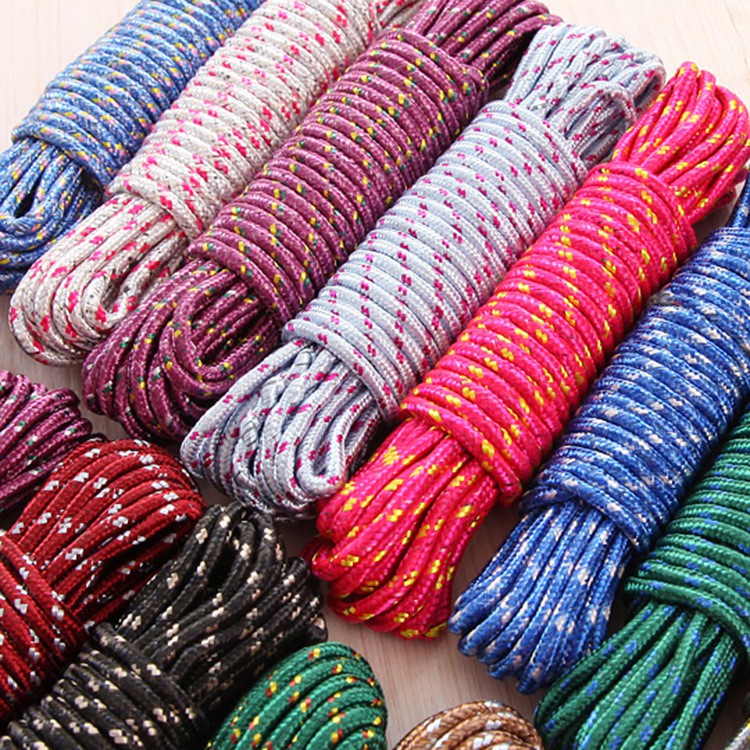 Dây Dù Paracord 6 Lõi 5mm Dùng Để Sinh Tồn, Dã Ngoại, Dây Dù Làm Vòng Handmade, Rastaclat